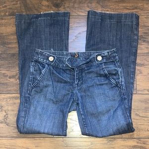 Vigoss Brand Jeans Wide Leg Dark Wash Women’s Sz 28